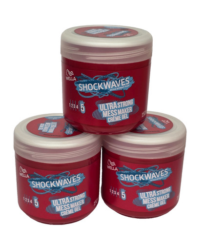 Wella shockwaves gel - 3,
